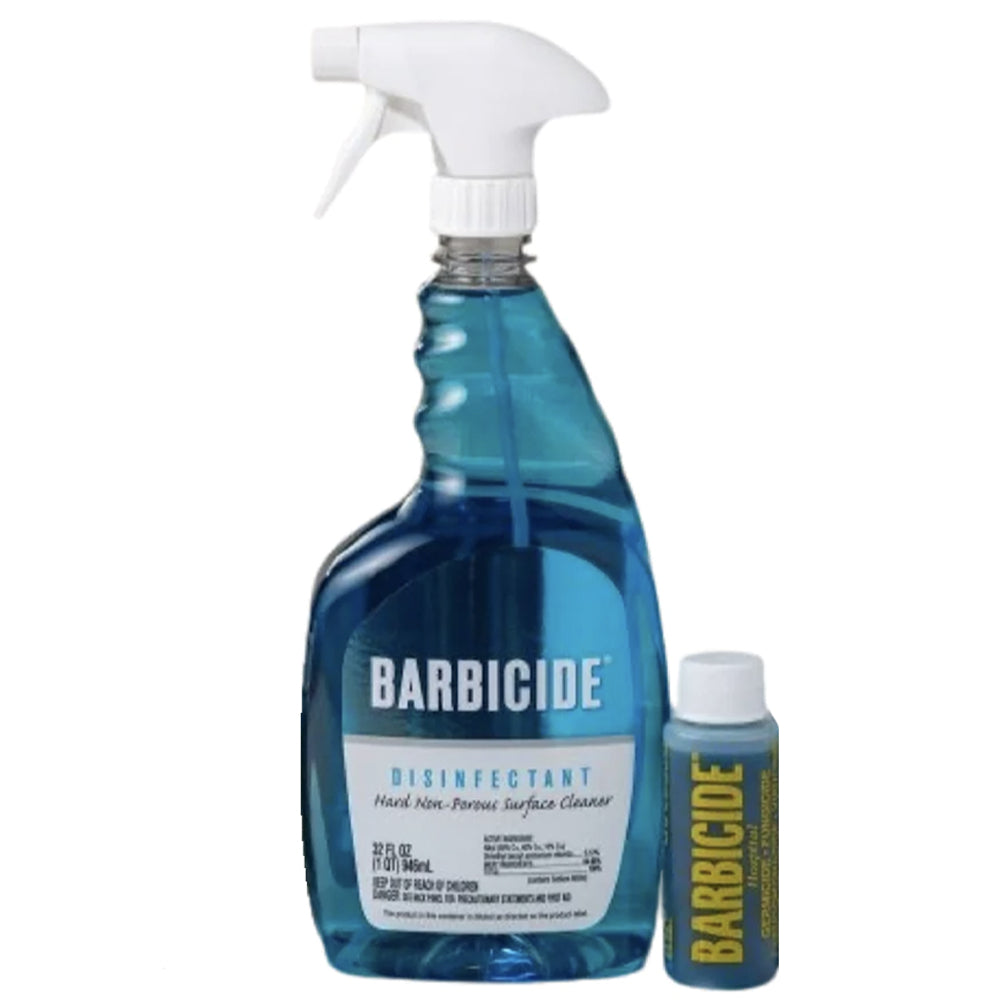 Barbicide Desinfectie Bullets & Spray (6x 60ml + Lege Sprayflacon)
