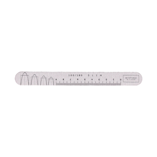 Mistero Milano Straight Nail File Control Extra Fine 100/180 (8037)