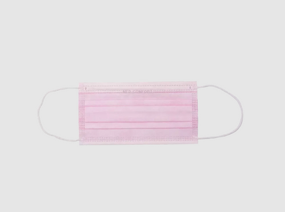 Ampri Mondmasker 3 Laags Roze 50 Pack (type IIR)