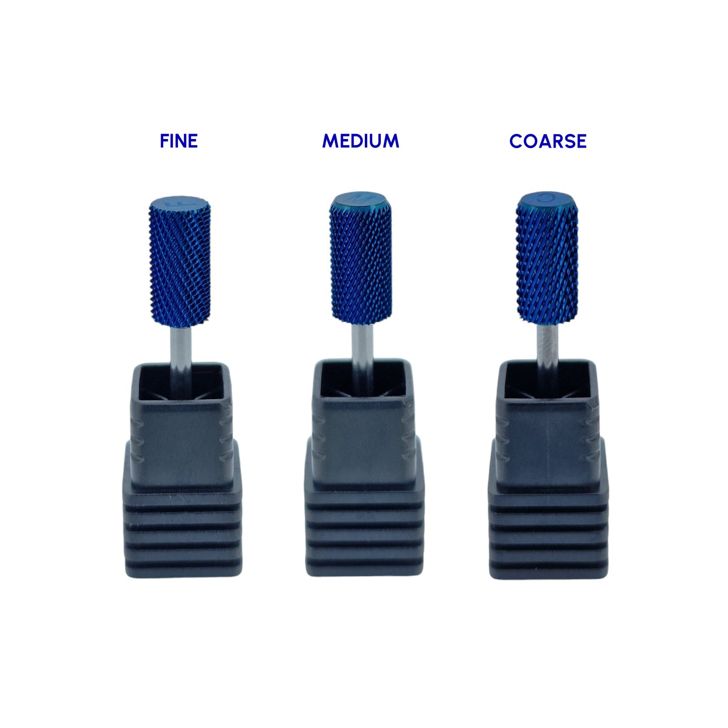 Shape It Up Carbide Safety Frees Bit Grote Cilinder Gladde Vlakke Top Fijn Rood (Manicure Pedicure)