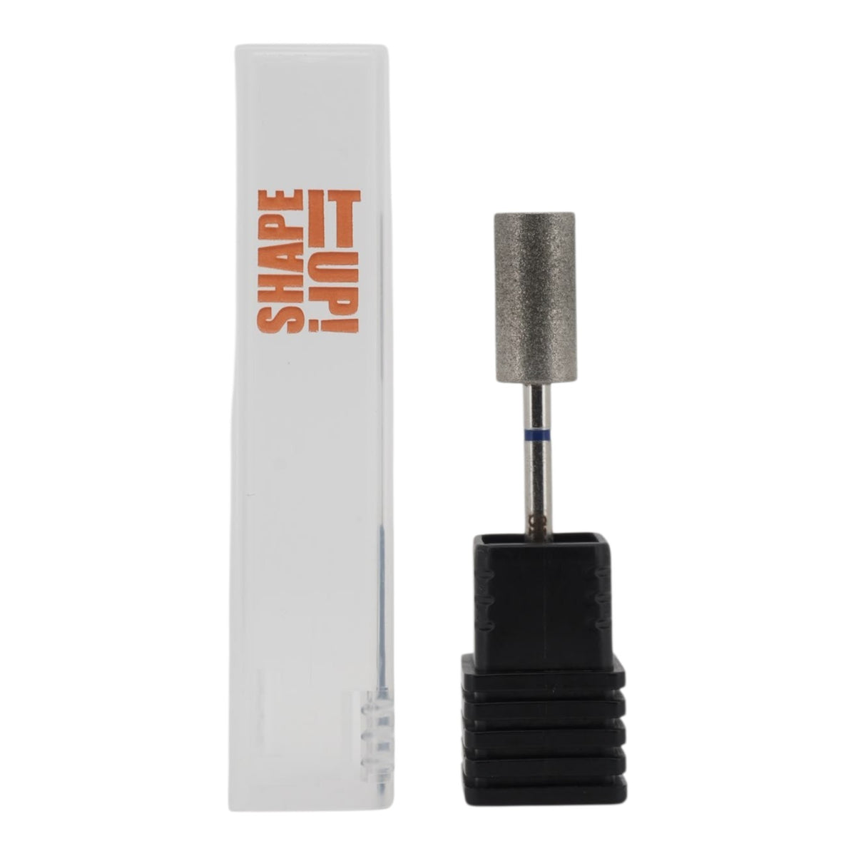 Shape It Up Diamond Frees Bit Breiter Langer Zylinder Flat Top 6.5 mm Blau (Maniküre Pediküre)
