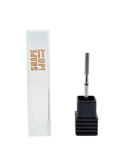 Shape It Up Diamond Frees Bit Lange Smalle Fluit Cilinder 2.3 mm Blauw (Manicure Pedicure)