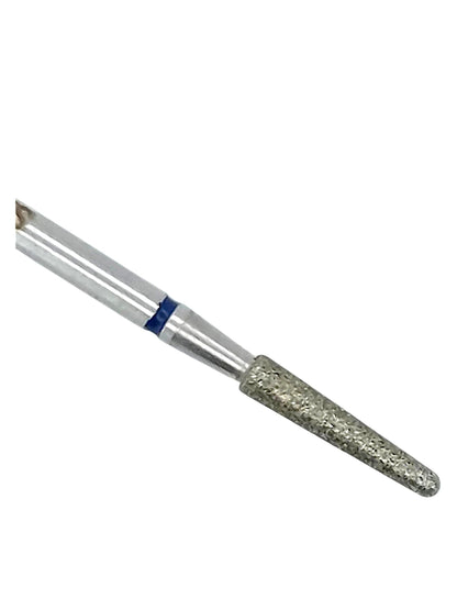 Shape It Up Diamond Frees Bit Lange Taps Toelopende Kegel 2.5mm Blauw (Manicure Pedicure)