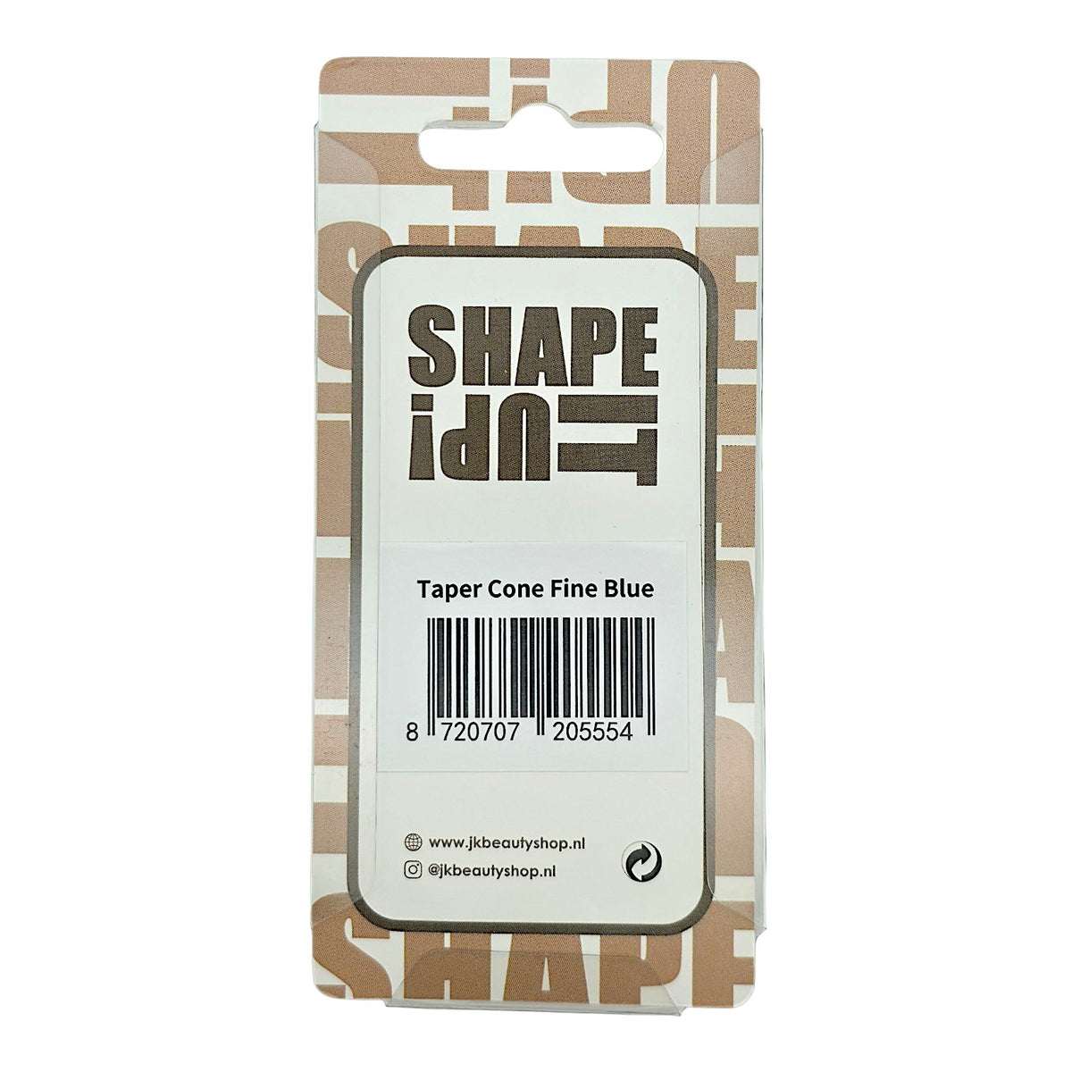 Shape It Up High Performance Groove Diamond Frees Bit Afgeronde Kegel Medium Blauw (Manicure Pedicure)