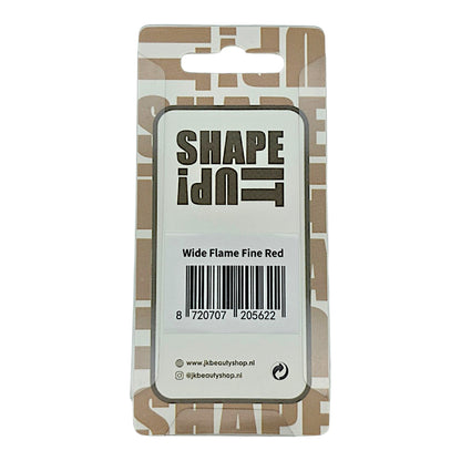 Shape It Up High Performance Groove Diamond Frees Bit Brede Flame Fijn Rood (Manicure Pedicure)