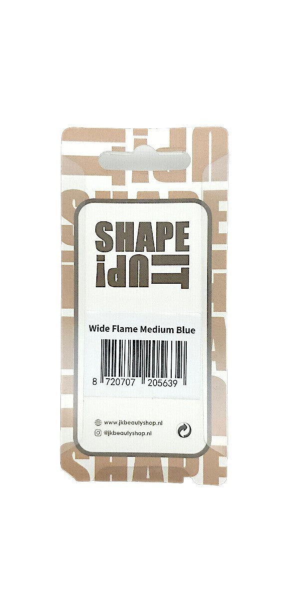 Shape It Up High Performance Groove Diamond Frees Bit Brede Flame Medium Blauw (Manicure Pedicure)