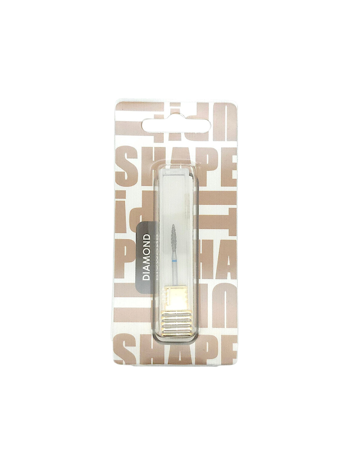 Shape It Up High Performance Groove Diamond Frees Bit Flame Medium Blauw (Manicure Pedicure)