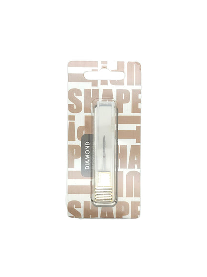 Shape It Up High Performance Groove Diamond Frees Bit Smalle Flame Fijn Rood (Manicure Pedicure)