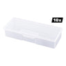 Shape It Up Personal Files Box Transparent 10 pieces