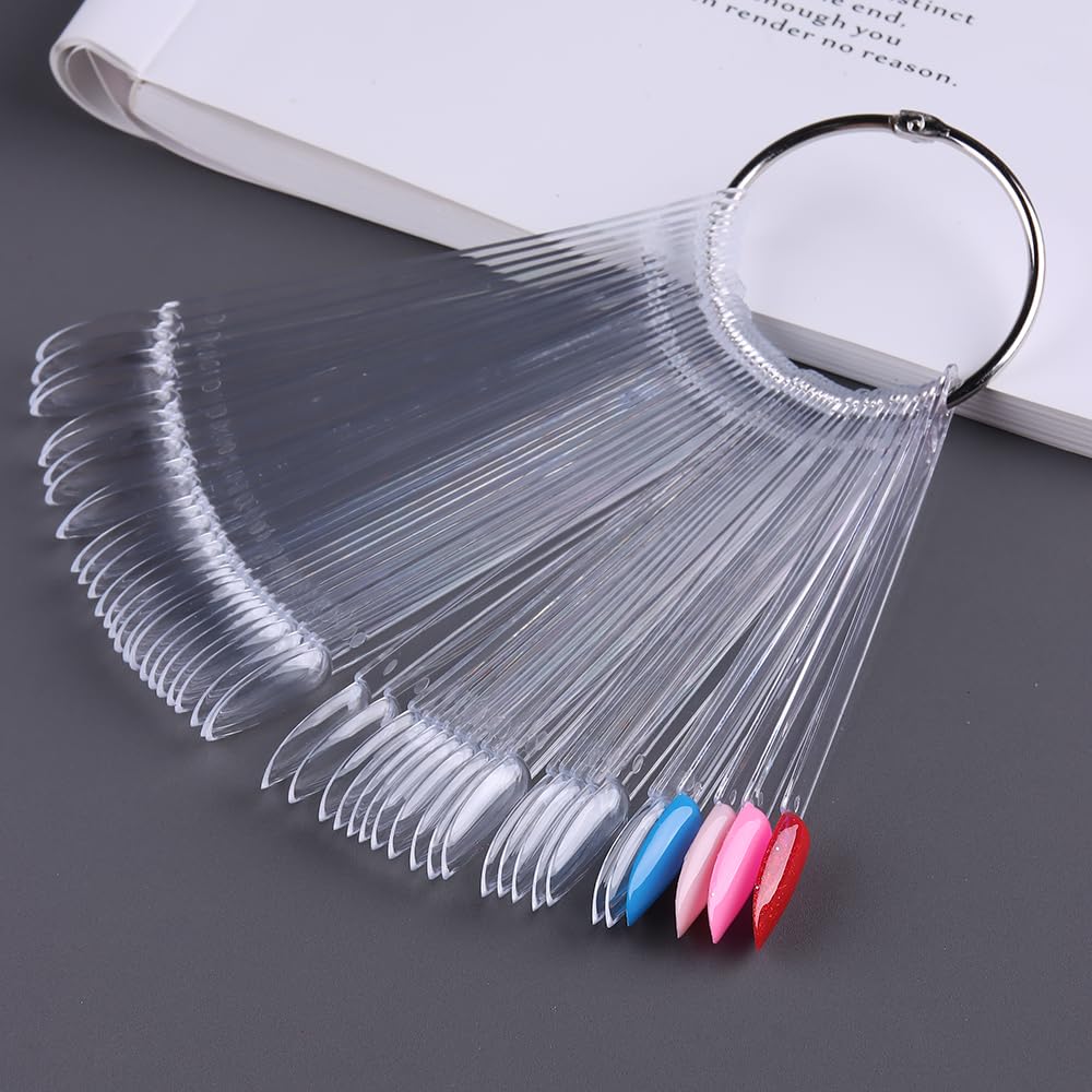 Shape It Up Color Pops Ring Almond Nail Tips 50 Stuks