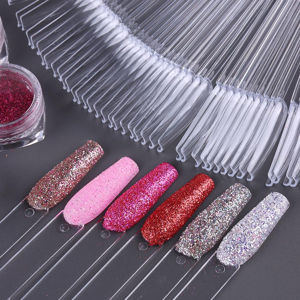 Shape It Up Color Pops Ring Coffin Nail Tips 50 Stuks