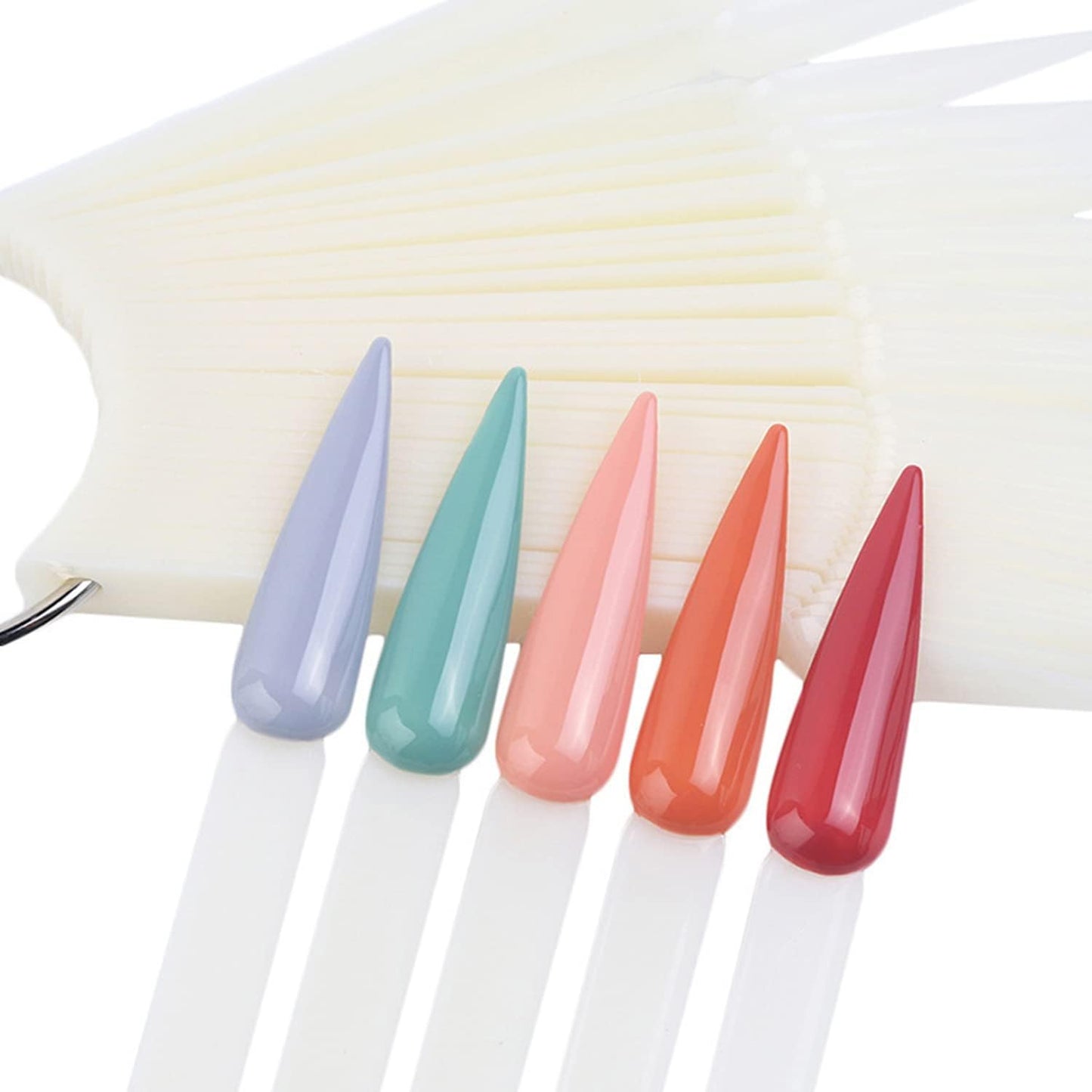 Shape It Up Color Pops Ring Stiletto Nail Tips 50 Stuks