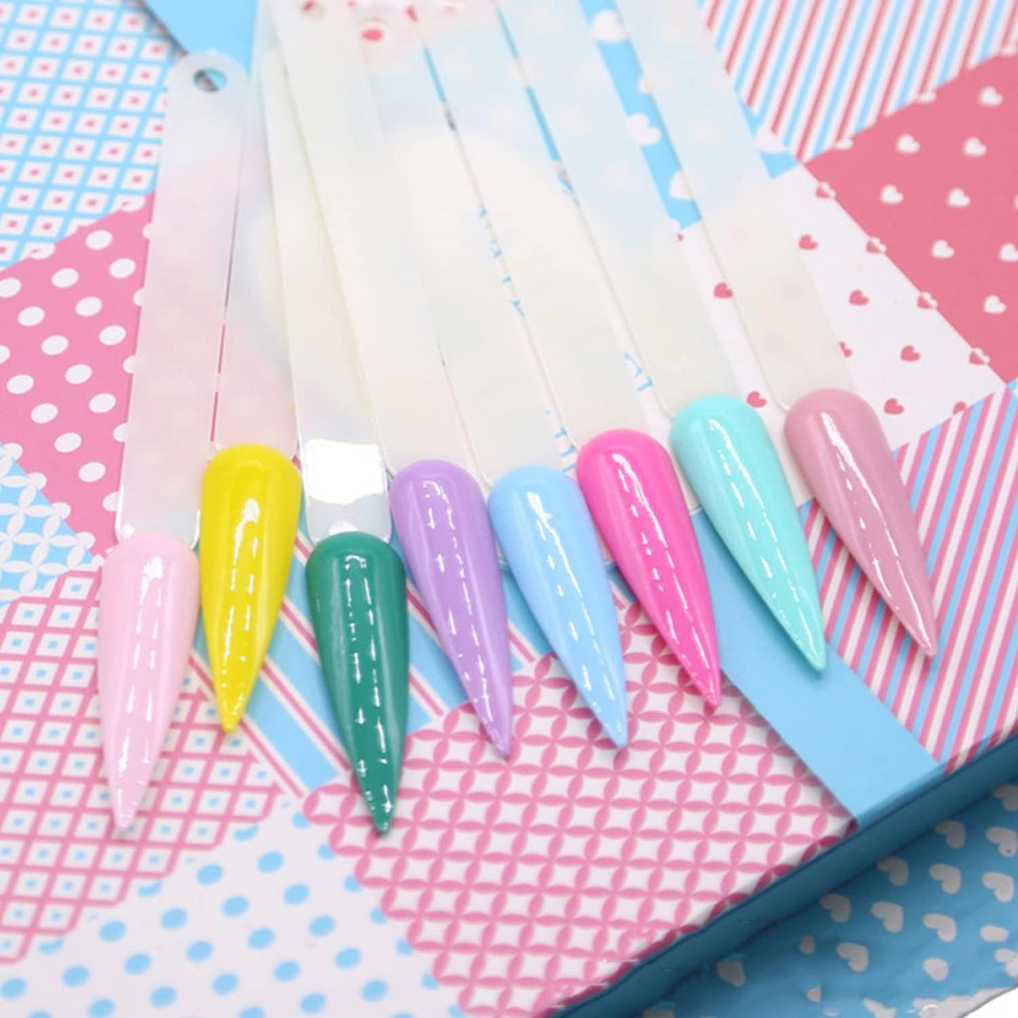 Shape It Up Color Pops Ring Stiletto Nail Tips 50 Stuks