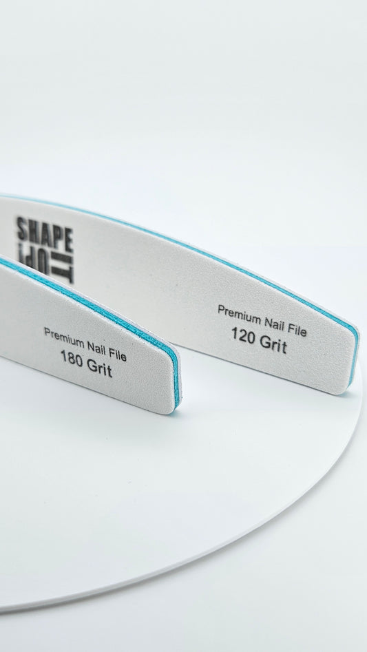 Shape It Up Premium Halve Maan Vijl 120/180 (10 Stuks)