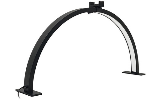 Shape It Up LEDarc Table Lamp + Smartphone Holder 58cm
