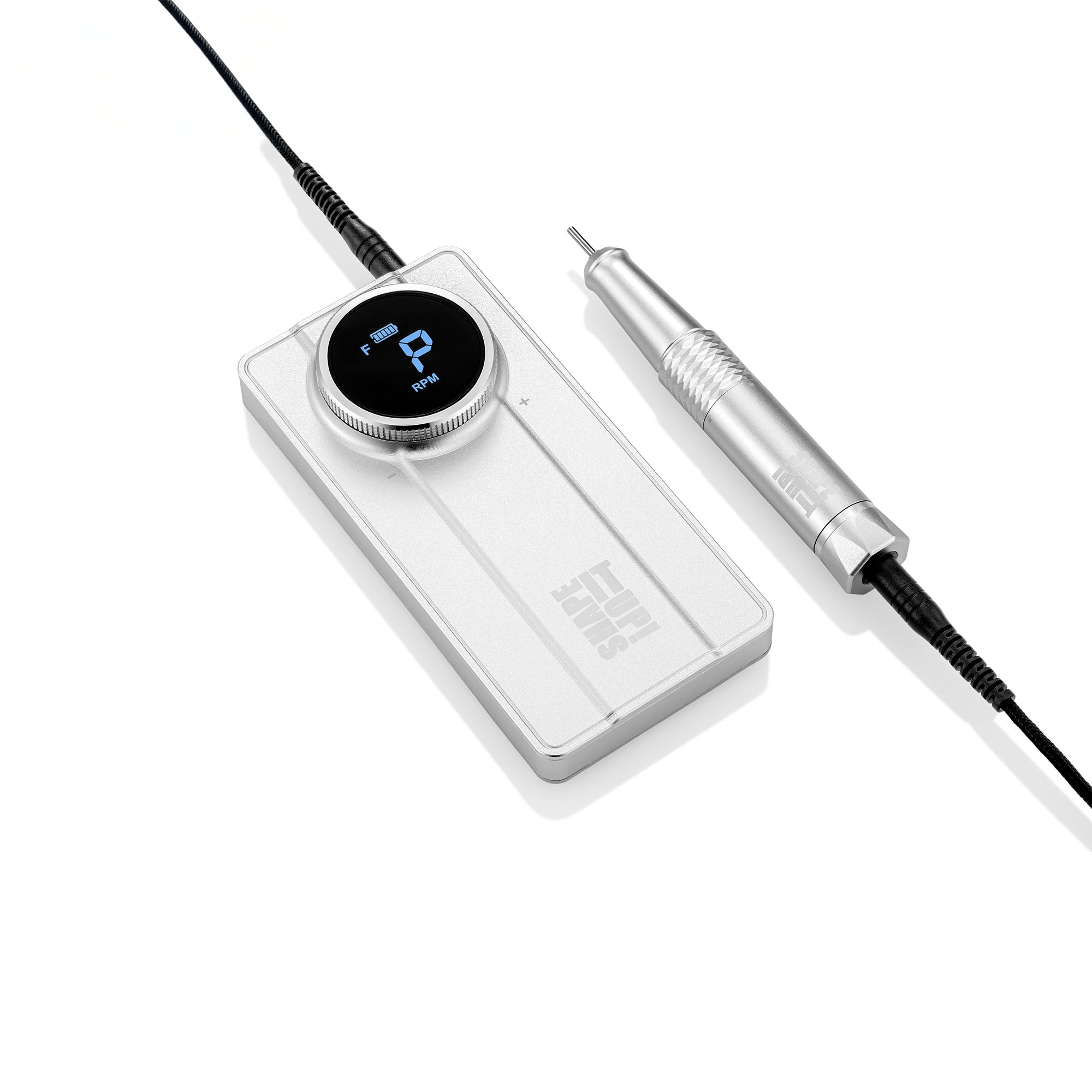 Shape It Up Portable E-File Silver – JK Beautyshop