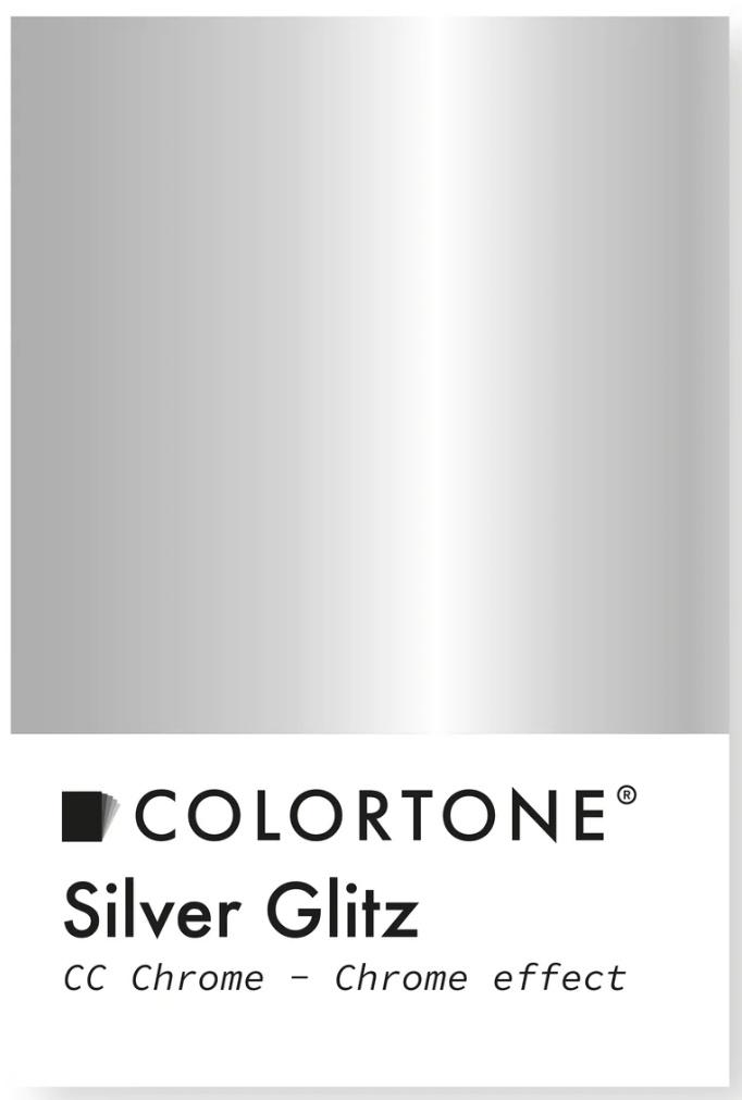 Colortone Silver Glitz - Cat eye chrome