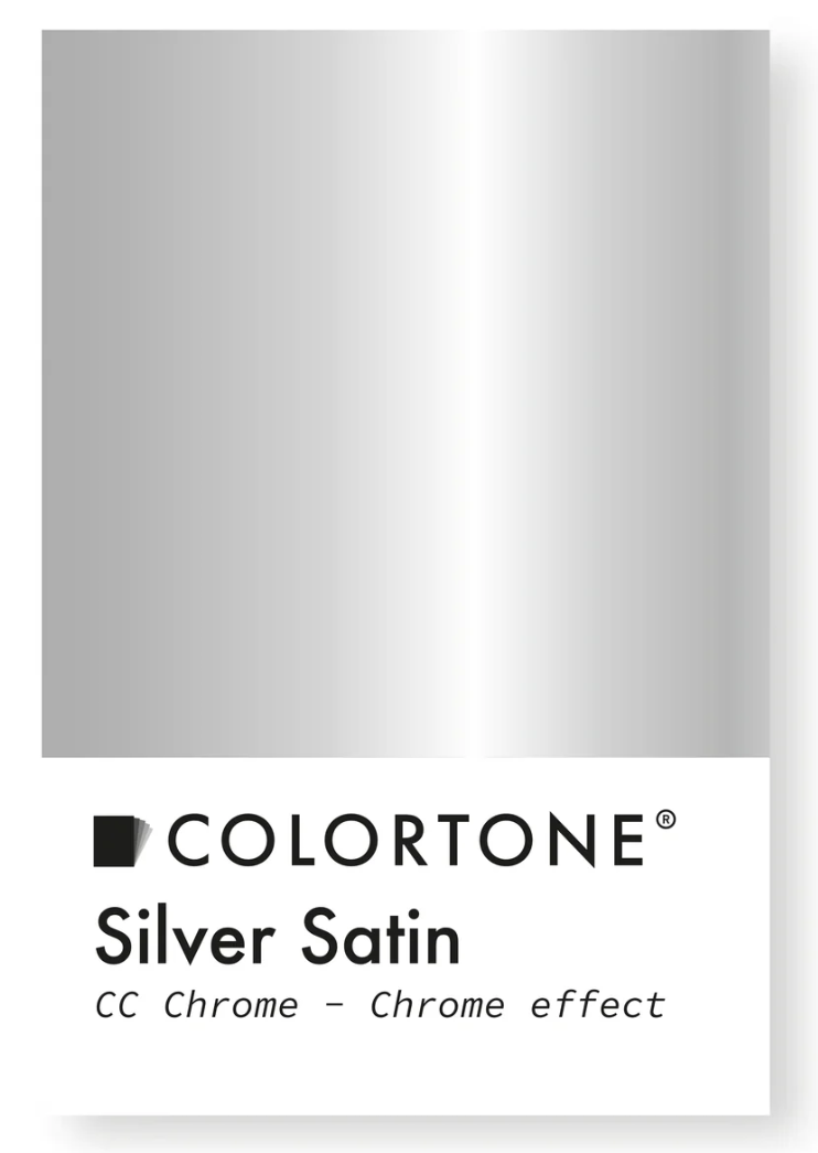 Colortone Silver Satin - Cat eye chrome