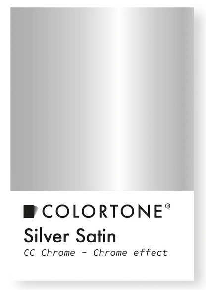Colortone Silver Satin - Cat eye chrome