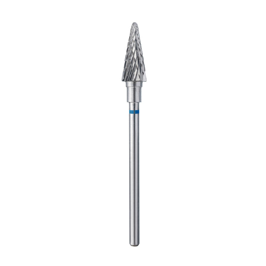 Staleks Hartmetall-Nagelfräser Spitzer Konus Blau 6.0mm (FT71B060/14)