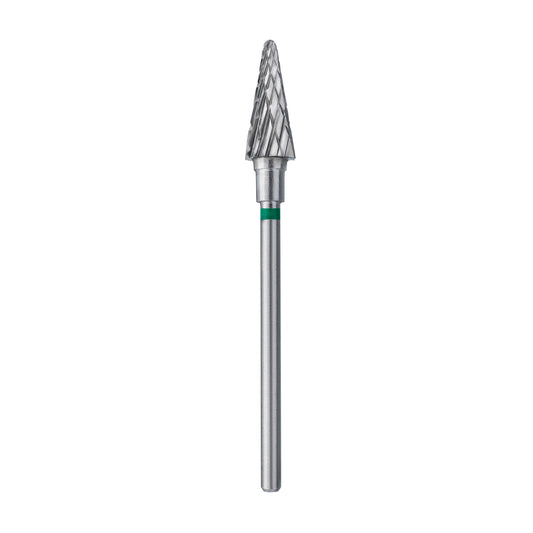 Staleks Hartmetall-Nagelfräser Spitzer Konus Grün 6.0mm (FT71G060/14)