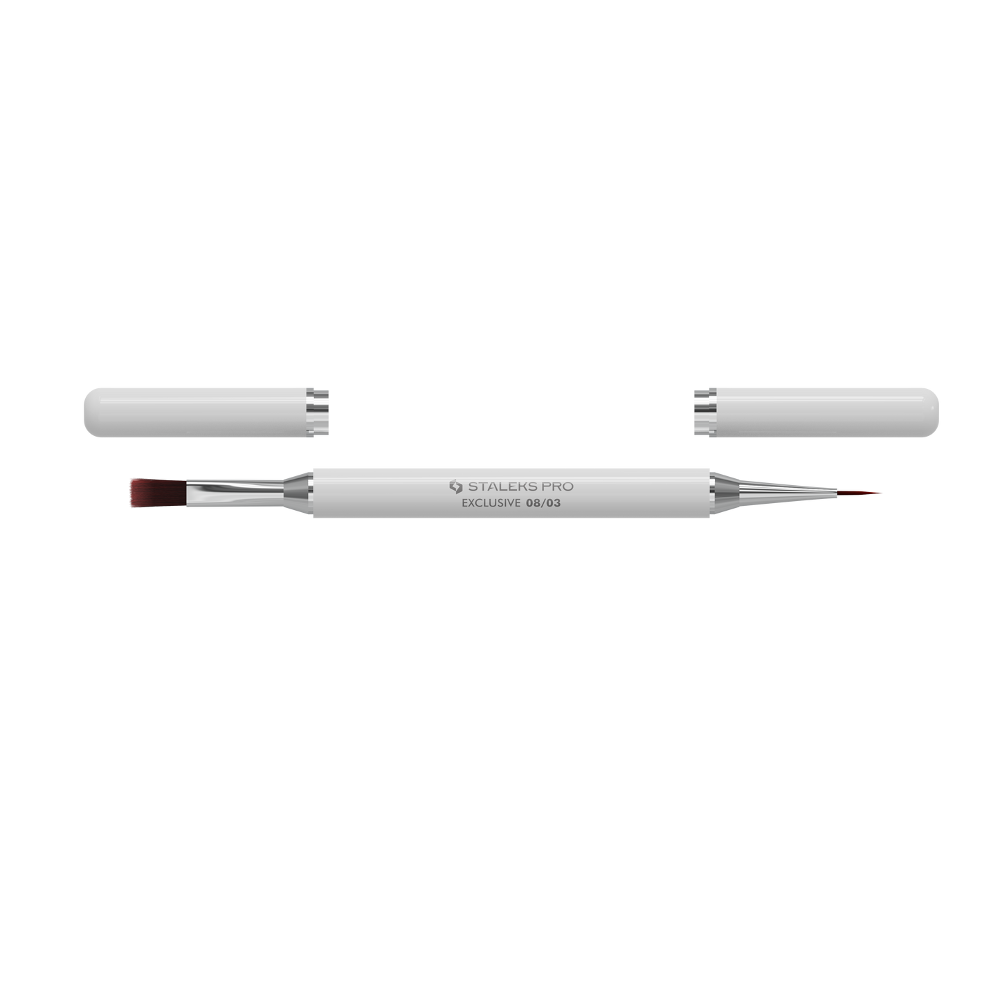 Staleks Exclusive Liner & Gel Penseel Dubbelzijdig 10 mm & 10 mm (NBX-08/03)