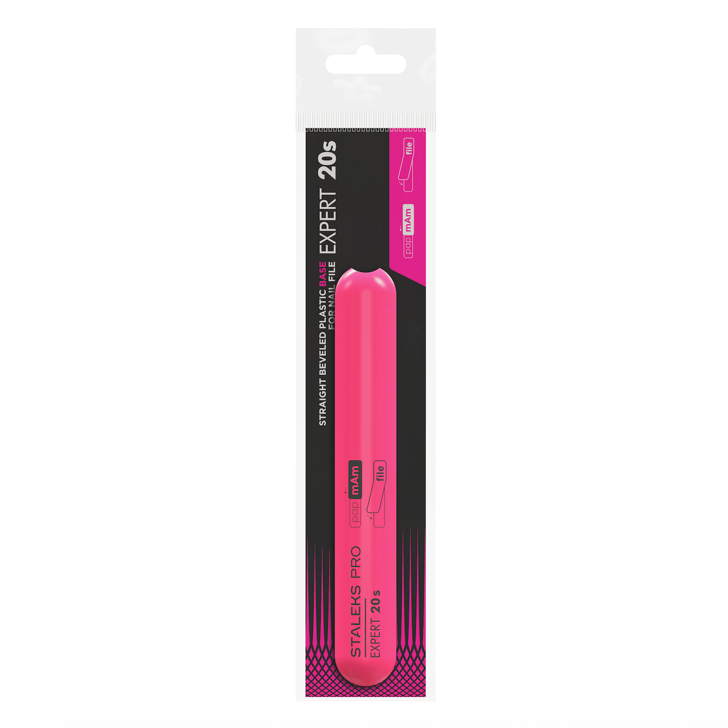 Staleks Plastic Base Straight Nail File Expert 20 Small (SPBE-20s)