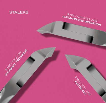 Staleks Professionele Nagelriemtang Expert 92 3 mm Quarter Jaw (NE-92-3)