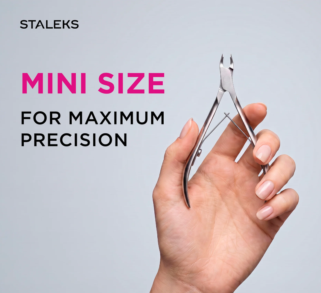 Staleks Professionele Nagelriemtang Expert 92 3 mm Quarter Jaw (NE-92-3)