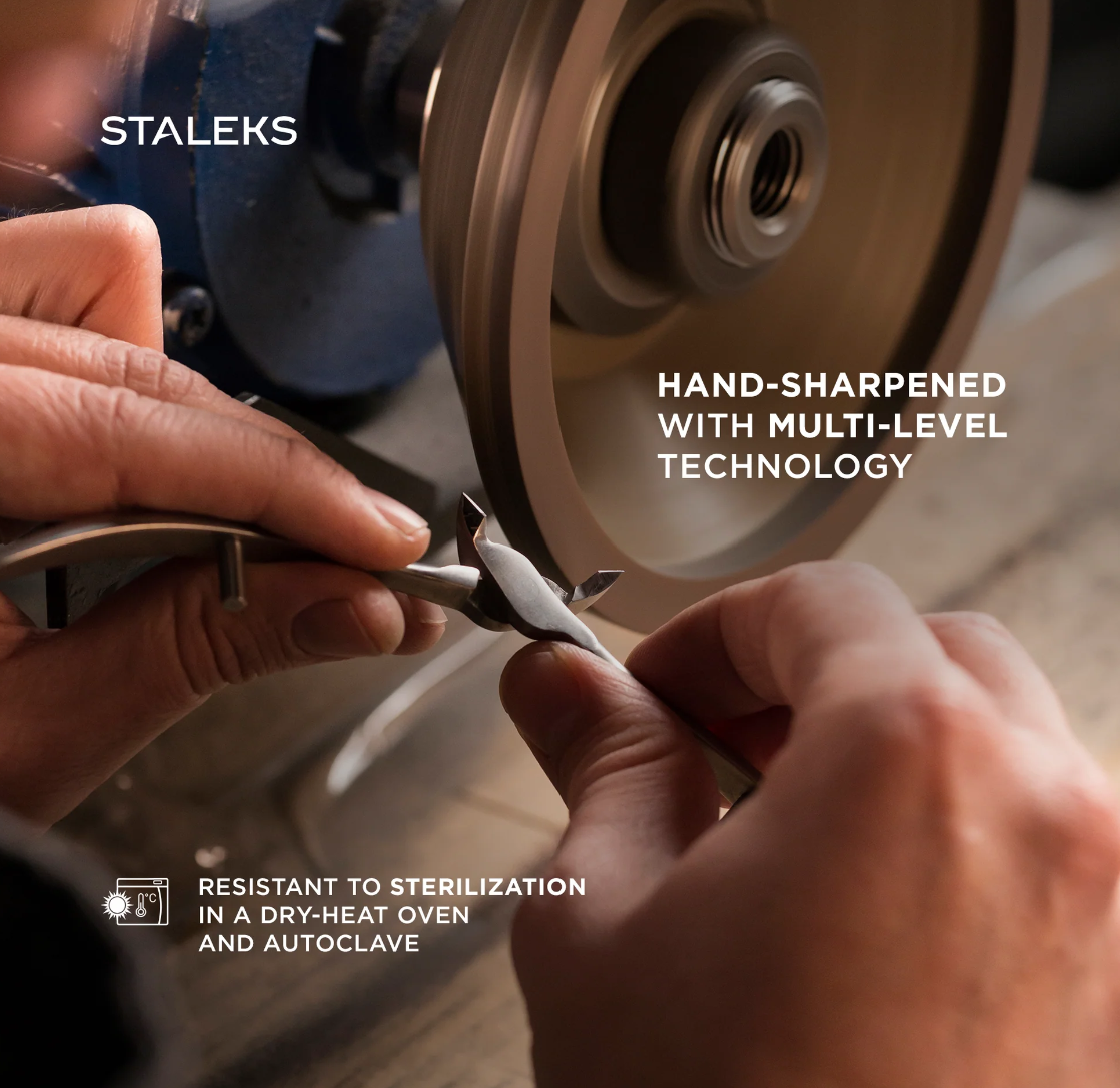 Staleks Professionele Nagelriemtang Expert 92 3 mm Quarter Jaw (NE-92-3)