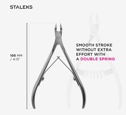 Staleks Professionele Nagelriemtang Expert 92 5 mm Half Jaw (NE-92-5)