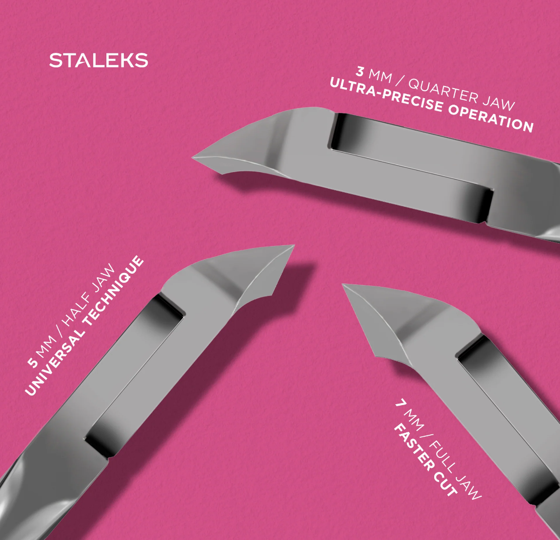 Staleks Professionele Nagelriemtang Expert 92 5 mm Half Jaw (NE-92-5)