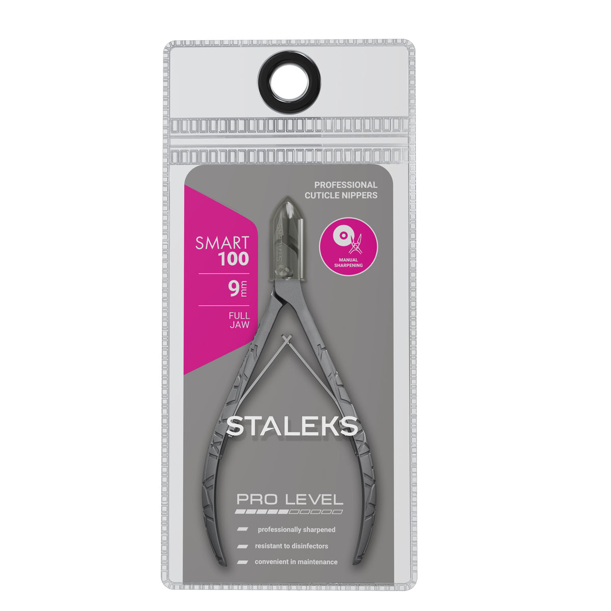Staleks Professionele Nagelriemtang Smart 100 9 mm Full Jaw (NS-100-9L)