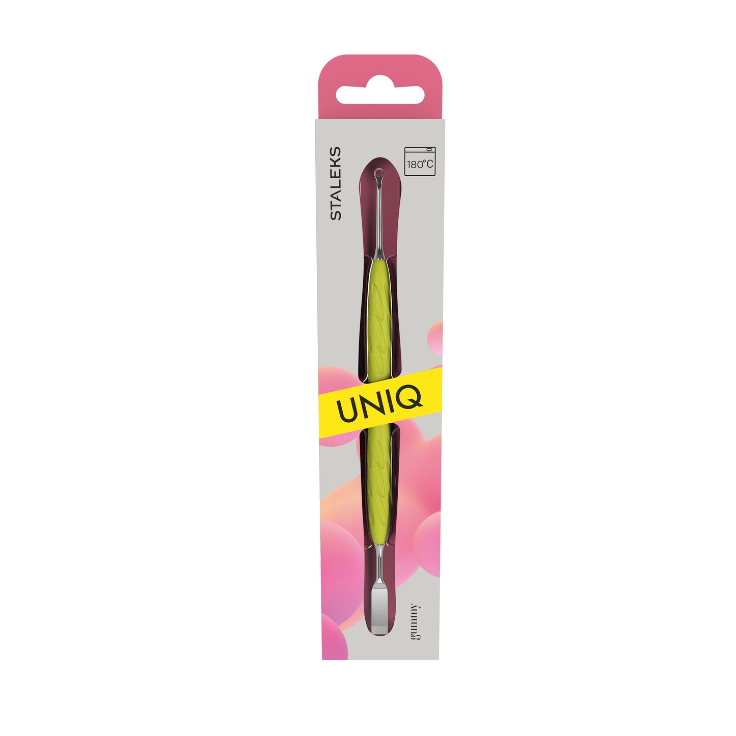Staleks Pusher Recht Plat + Lus Duwer Uniq Gummi 11 Type 1y (PQ-11/1y)