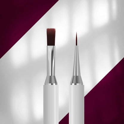 Staleks Exclusive Liner & Gel Penseel Dubbelzijdig 10 mm & 10 mm (NBX-08/03)