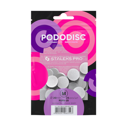 Staleks File Sponges Refill Pads For Pododisc (PDFB-serie)