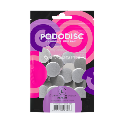 Staleks File Sponges Refill Pads For Pododisc (PDFB-serie)