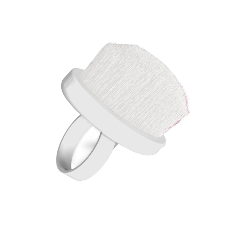 Staleks Manicure Stof Borstel Mini Vingerring 10 Stuks (DBE-03-10)