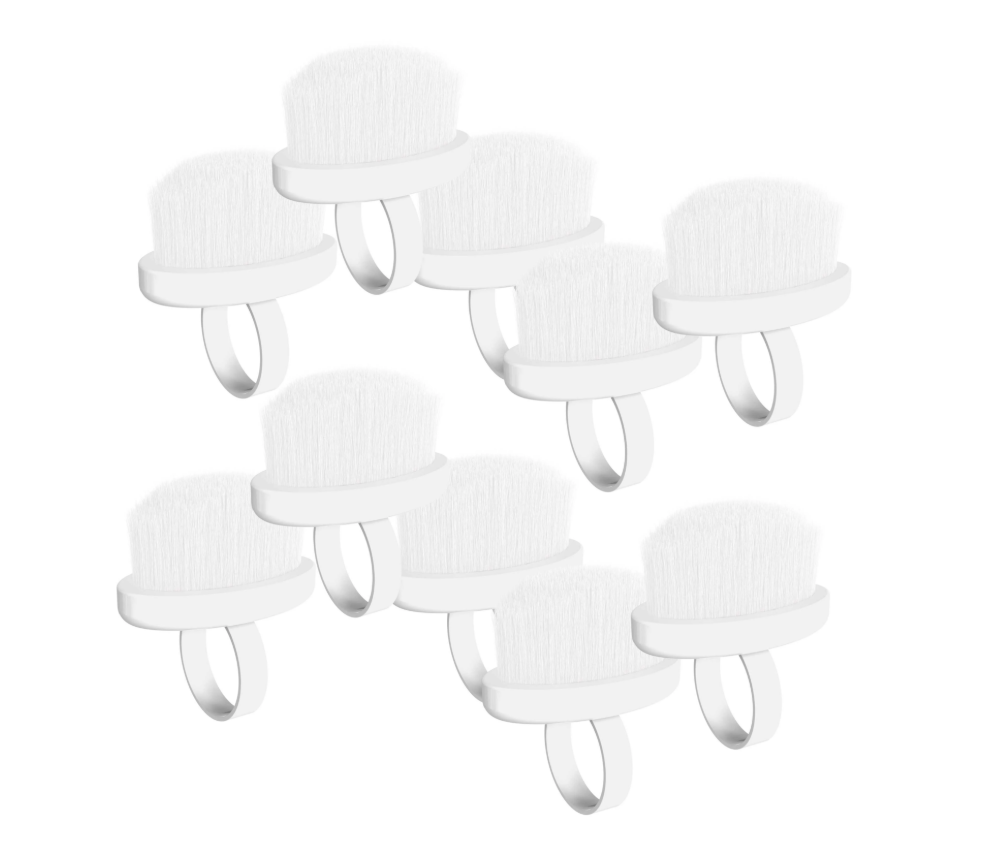 Staleks Manicure Stof Borstel Mini Vingerring 10 Stuks (DBE-03-10)