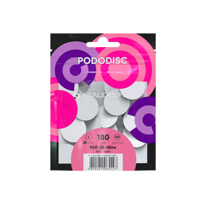 Staleks Refill Pads For Pododisc L White (50 pc) (PDF-25 series)