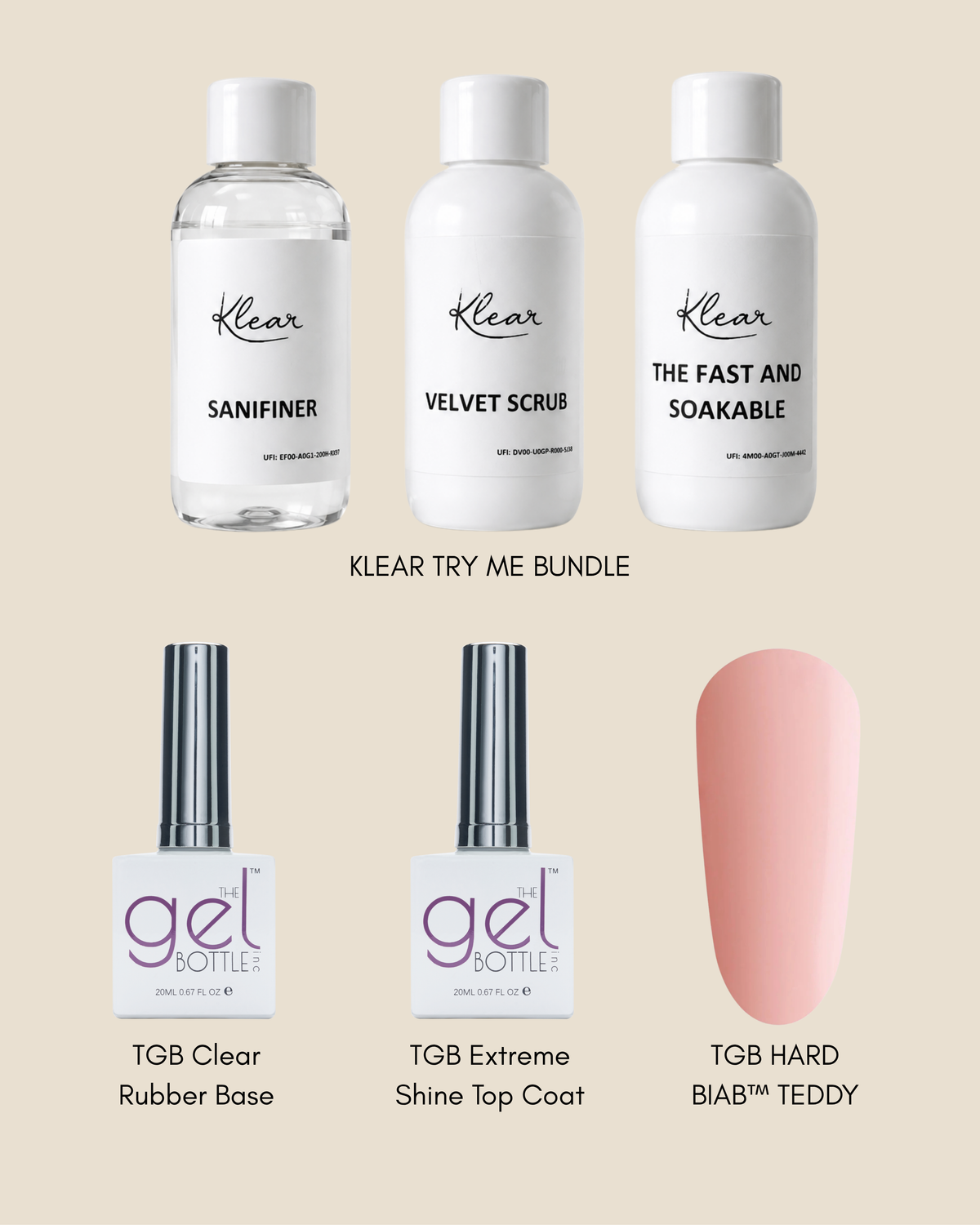 The GelBottle Hard BIAB™ Starter Kit