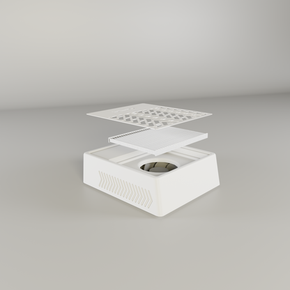 Ulka Handy Nagel Stof Afzuiger + HEPA Filter