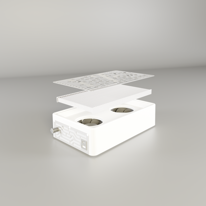 Ulka Nano Nagel Stof Afzuiger + HEPA Filter