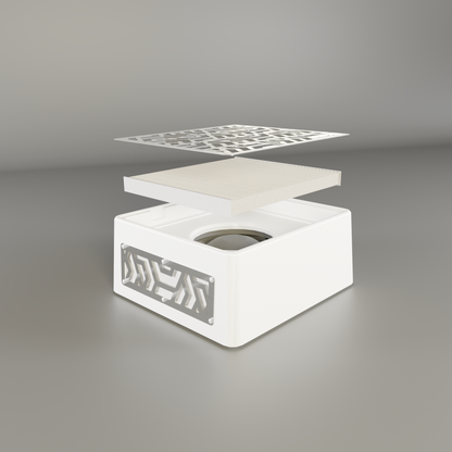 Ulka Premium Desktop Nagel Stof Afzuiger + HEPA Filter