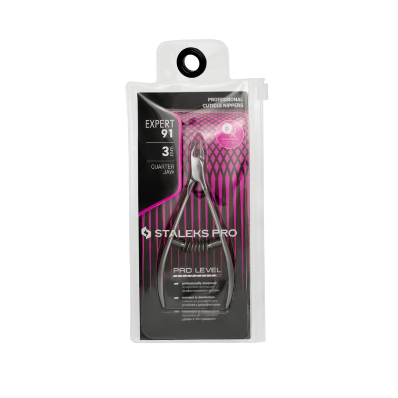 Staleks Professionele Vellentang Expert 91 3 mm Quarter Jaw (NE-91-3)