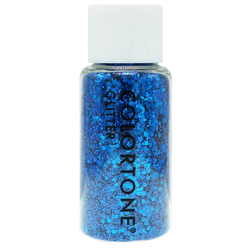 Colortone Medium Glitter Mix Cobalt