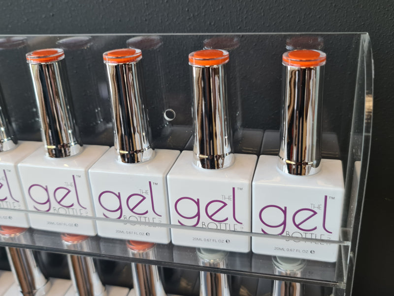 Shape It Up Wall Rack Gel Polish Bottles