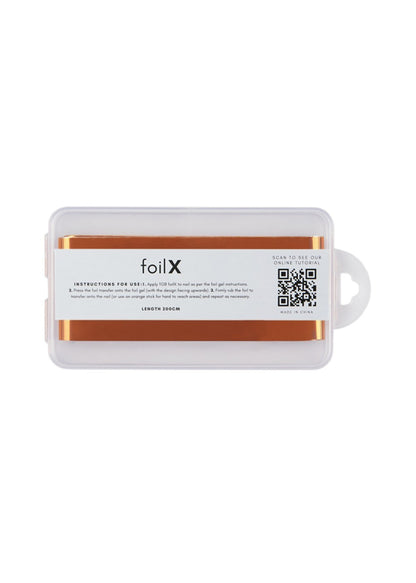 The GelBottle FoilX Bronze Foil