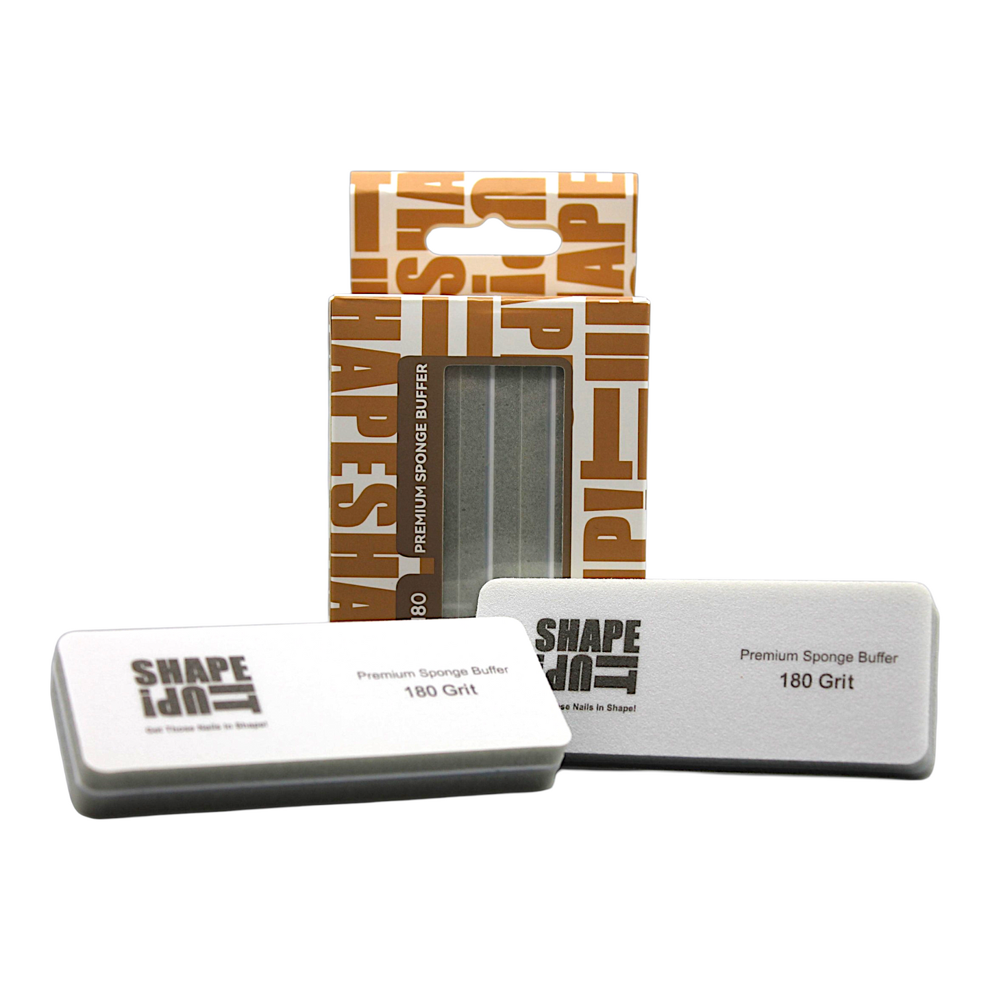 Shape It Up Premium Sponge Buffer Rechthoek 180/180 (5 stuks)
